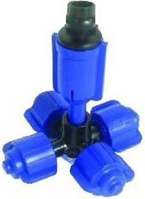 palaplast 3033/4006 υδρονεφωτής τετραπλός 6mm θηλυκό με ροή νερού 4χ6 - 0