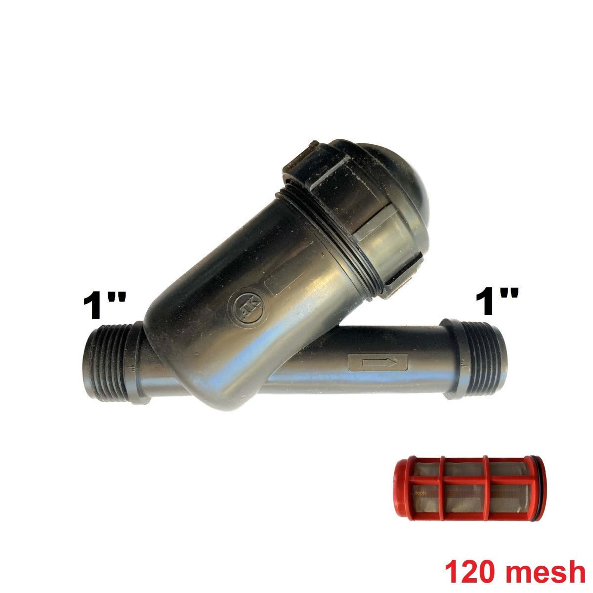 Φίλτρο Γραμμής Μικρό Σίτας 1'' x 1'' 120 Mesh 6Atm Palaplast | My Store