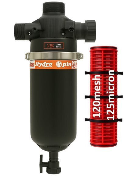 Palaplast 3407/5126 Φίλτρο Σίτας Αυτορυθμιζόμενου Υδροκυκλωνισμού Αρσ.-Αρσ. 2"x2" 120 Mesh 10Atm Hydro-Spin S Super | My Store