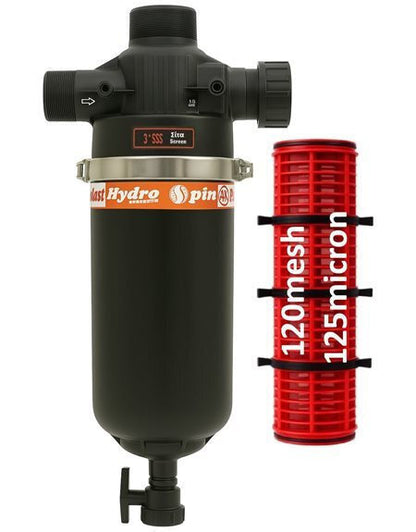 Palaplast 3407/5126 Φίλτρο Σίτας Αυτορυθμιζόμενου Υδροκυκλωνισμού Αρσ.-Αρσ. 2"x2" 120 Mesh 10Atm Hydro-Spin S Super | My Store