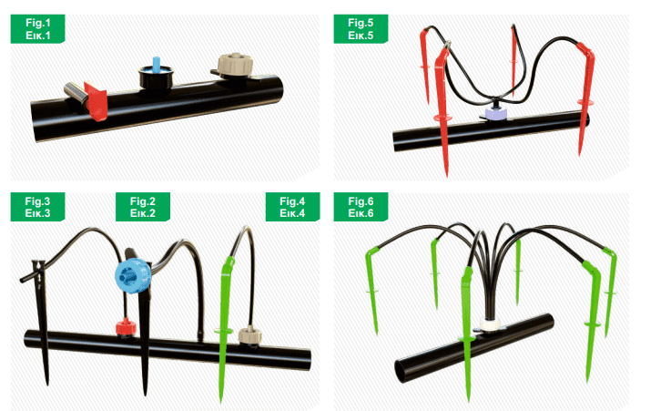 Λόγχη Υδροπονίας 30° Φ5mm Κόκκινη 13,7cm Palaplast | My Store