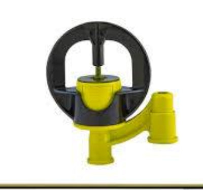 Μικροεκτοξευτήρας Aqua Master 2005 250lt/h 11,5m Κίτρινο + Adaptor για Νίπελ Φ7 NAANDANJAIN | My Store