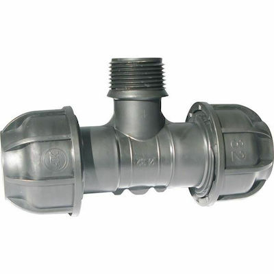 Τάφ ρακόρ αρσενικό Φ50 x 1 1/2'' x Φ50 10atm Palaplast