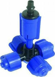 Palaplast 3033/5007 Υδρονεφωτής Πενταπλός Pal Mist 5x6.2lt/h Φις 7mm με Αντιστραγγιστική Βαλβίδα | My Store