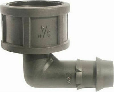 Γωνία Φις Νίπελ Θηλυκό Φ16mm x 3/4΄΄ Palaplast