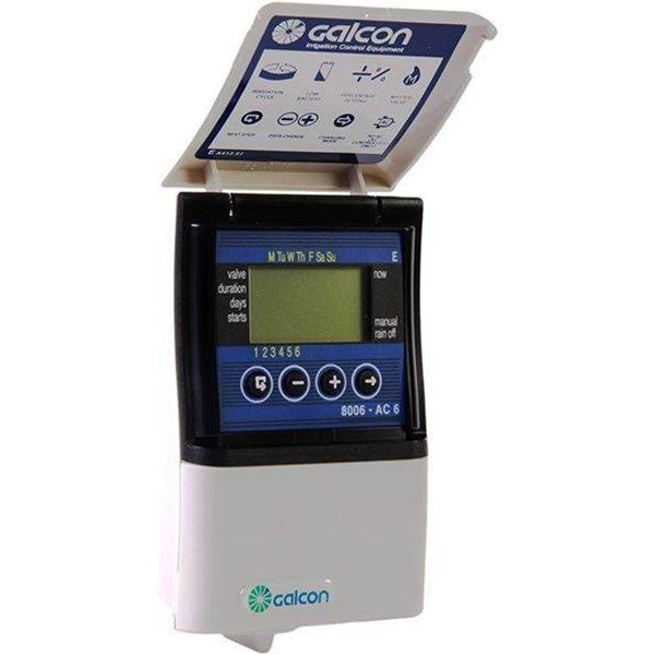 Προγραμματιστής ποτίσματος Galcon 8006-AC-6 Indoor – 6 στάσεων, 230VAC | My Store
