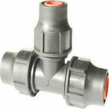 Palaplast 3291/2525 Ταφ Σωλήνων Ποτίσματος 6atm Τύπου Lock 25x25x25mm | My Store