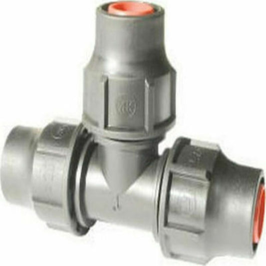 Palaplast 3291/2525 Ταφ Σωλήνων Ποτίσματος 6atm Τύπου Lock 25x25x25mm | My Store